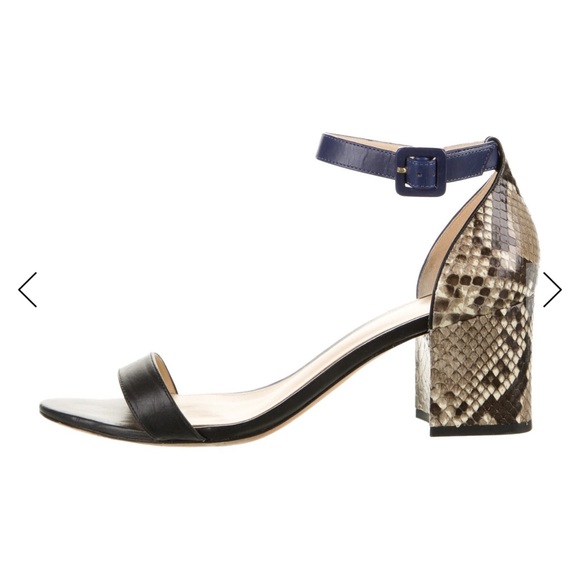 Alexandre Birman Shoes - Alexandre Birman Blue and Brown Heels